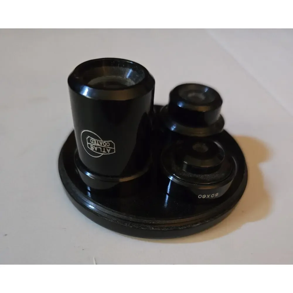 Atlas Coated 4 Microscope Lens With Holder 20x60, 30x60, 40x60‎ 60x60